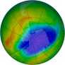 Antarctic Ozone 2007-10-28